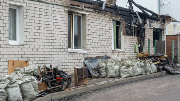 Professional Fire Damage Removal technician working in Avondale, AZ